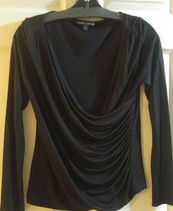 Ralph Lauren black wrap top